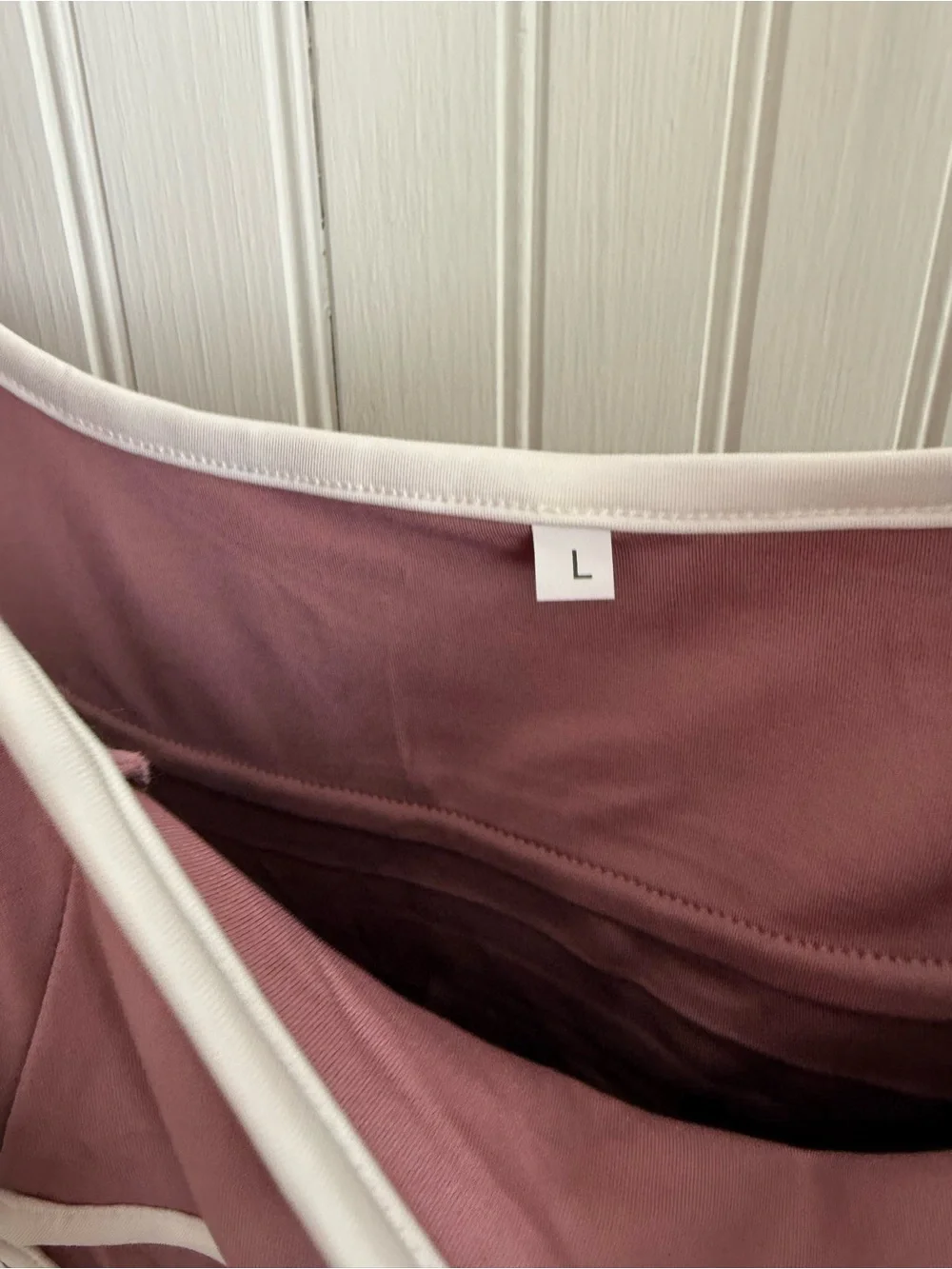 Mauve Tennis Dress Size L with Shorts NWT